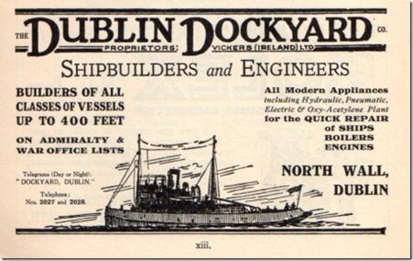 Ad DublinDockyards 1929