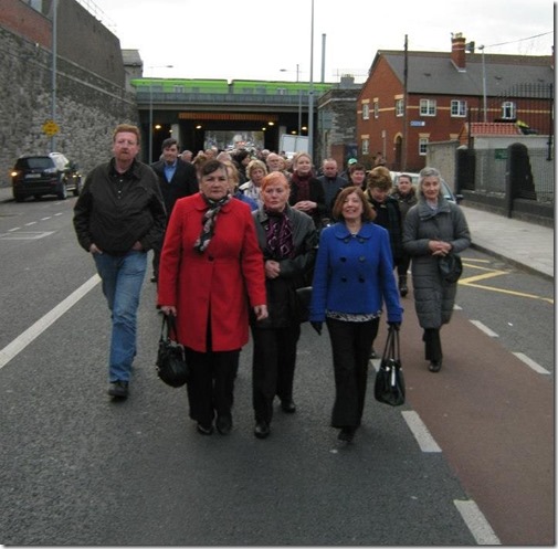 East Wall Ladies in the procession