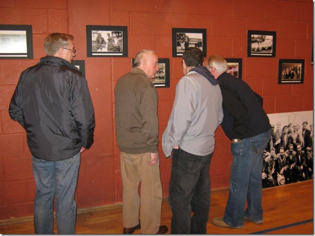 Lar Redmond and Joe Mooney discuss Liffey Dockyard photo