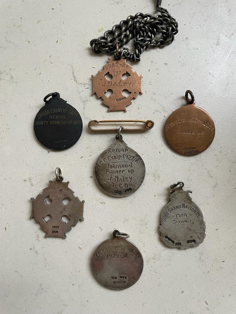Jacks medals (courtesy: Nugent family)